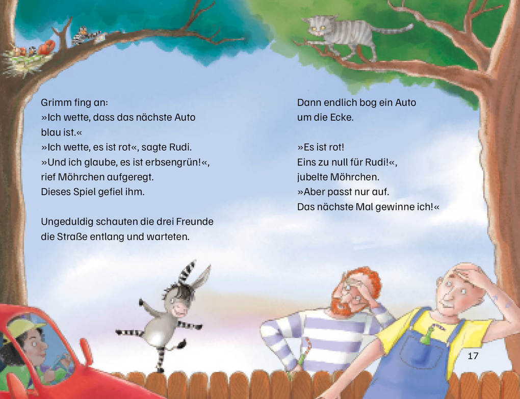 Weitere Ansicht: Grimm und Möhrchen düsen los | Stephanie Schneider