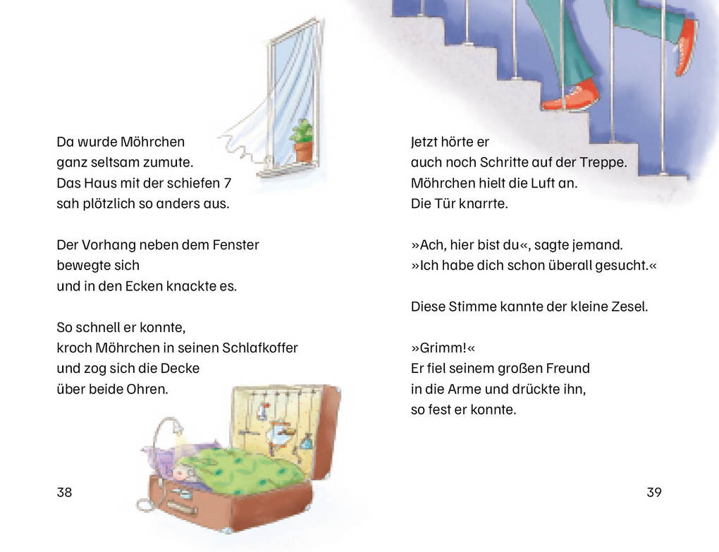 Weitere Ansicht: Grimm und Möhrchen düsen los | Stephanie Schneider