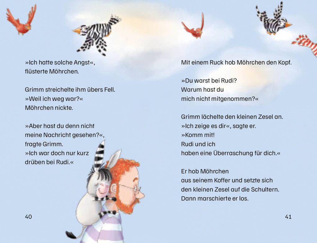 Weitere Ansicht: Grimm und Möhrchen düsen los | Stephanie Schneider