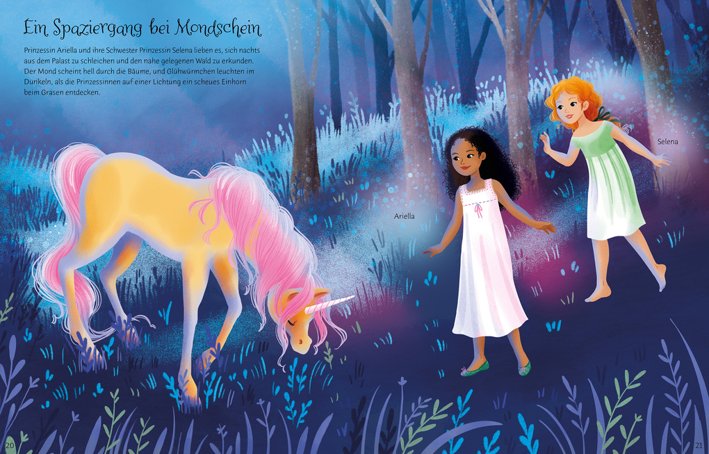 Weitere Ansicht: Mein Anziehpuppen-Stickerbuch: Prinzessinnen im Einhornland | Fiona Watt