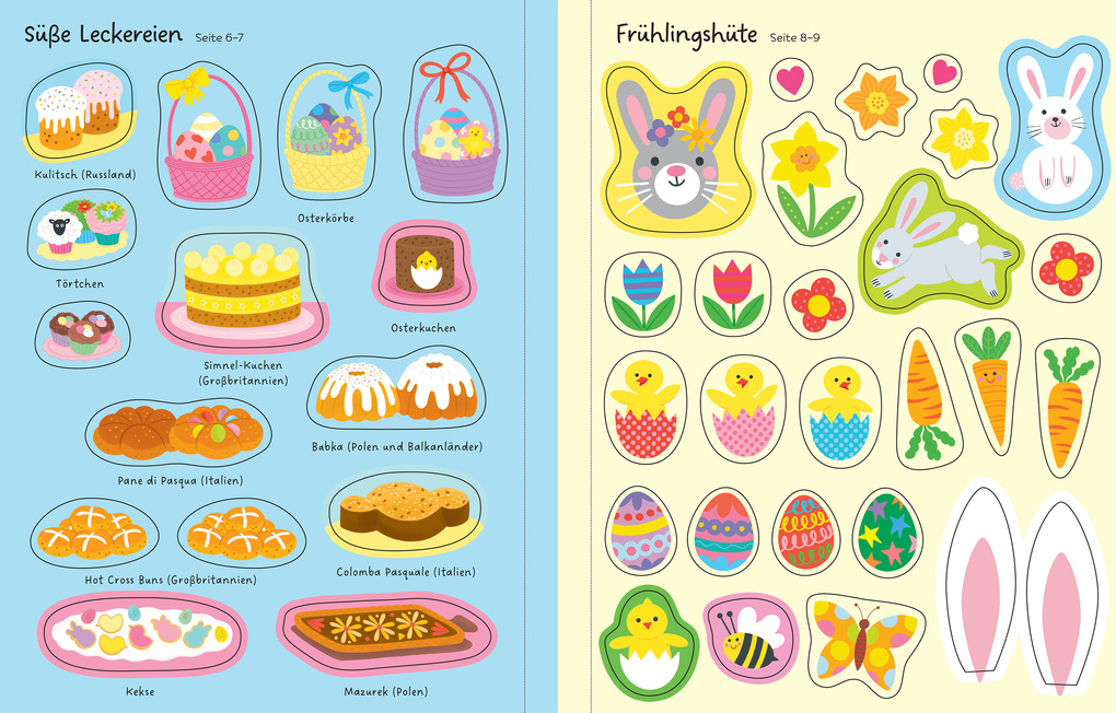 Weitere Ansicht: Mein erstes Stickerbuch: Wir feiern Ostern | Holly Bathie