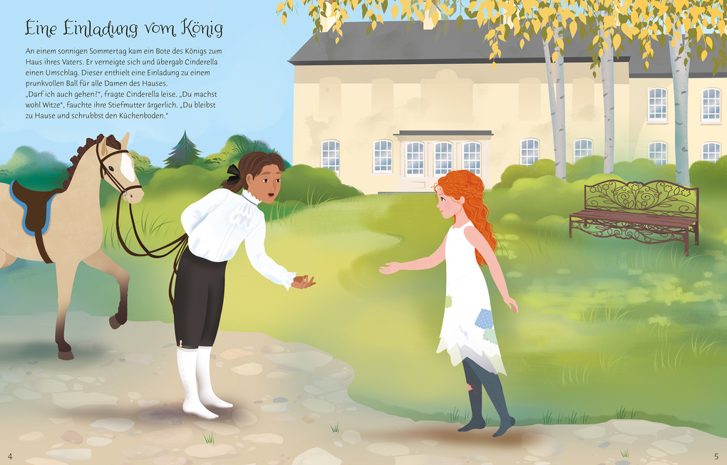 Weitere Ansicht: Mein Anziehpuppen-Stickerbuch Glitzer-Märchen: Cinderella | Fiona Watt