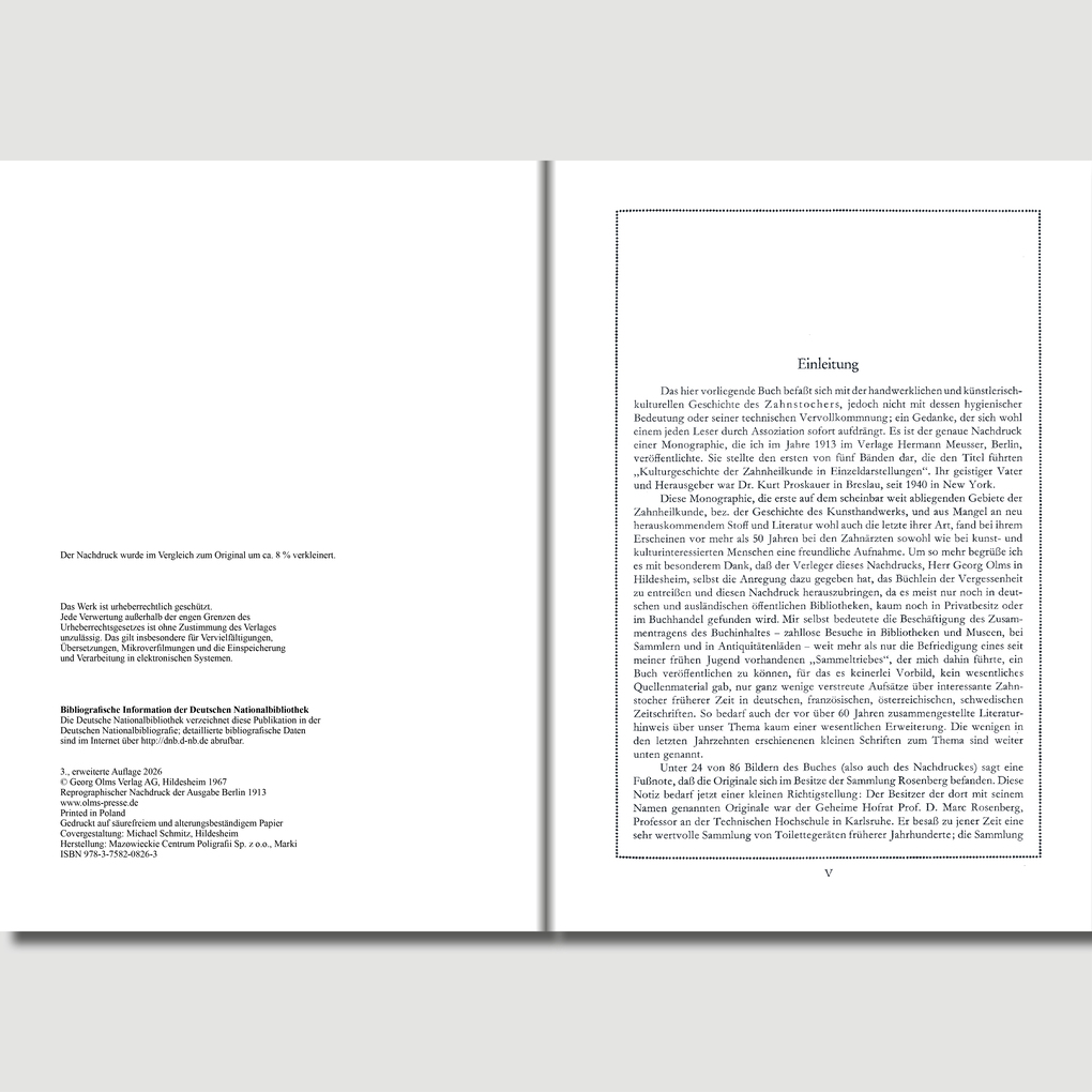 Weitere Ansicht: Der Zahnstocher und seine Geschichte | Hans Sachs