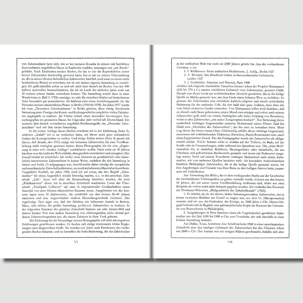 Weitere Ansicht: Der Zahnstocher und seine Geschichte | Hans Sachs