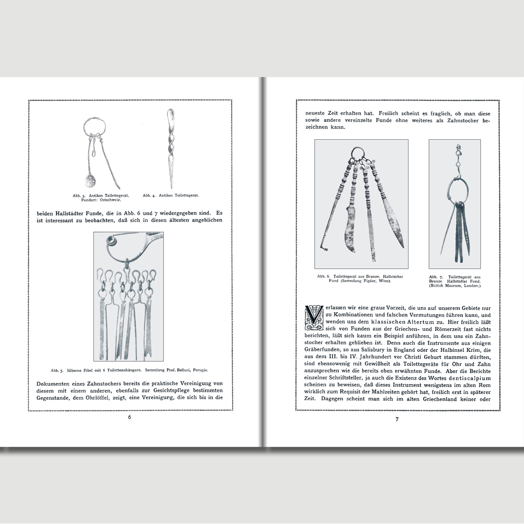 Weitere Ansicht: Der Zahnstocher und seine Geschichte | Hans Sachs