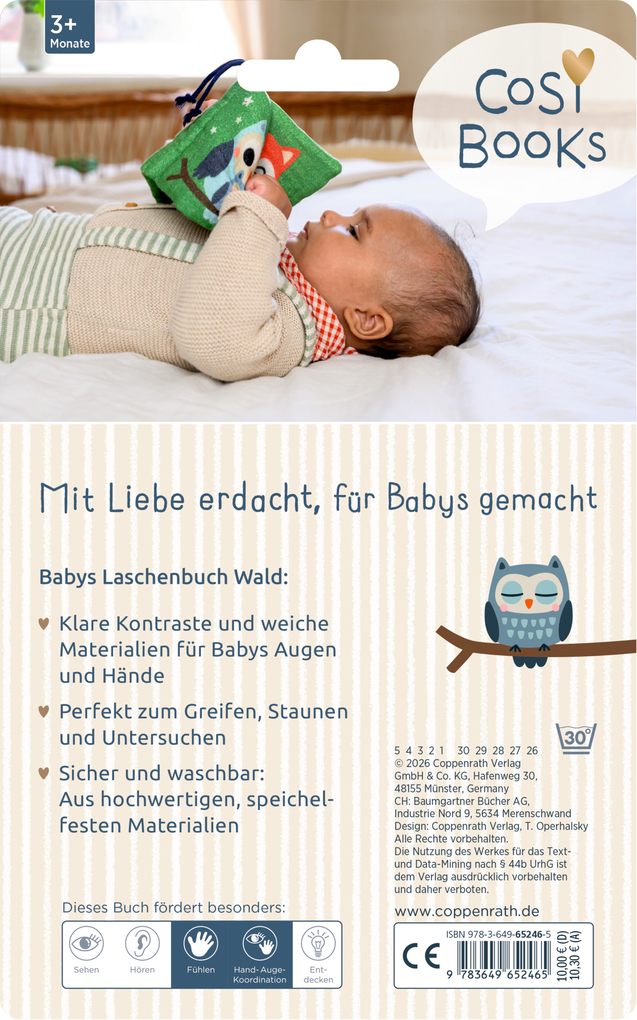 Weitere Ansicht: CosyBooks: Babys Laschenbuch Wald