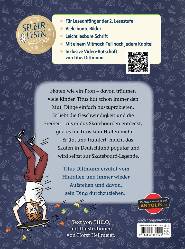 Weitere Ansicht: Sportstars erzählen (Leseanfänger, Bd. 3) | Titus Dittmann, THiLO