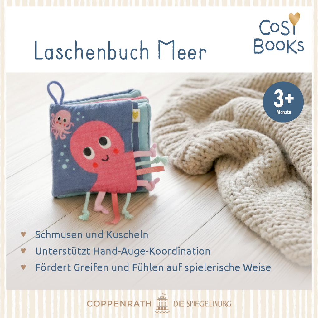 Weitere Ansicht: CosyBooks: Babys Laschenbuch Meer