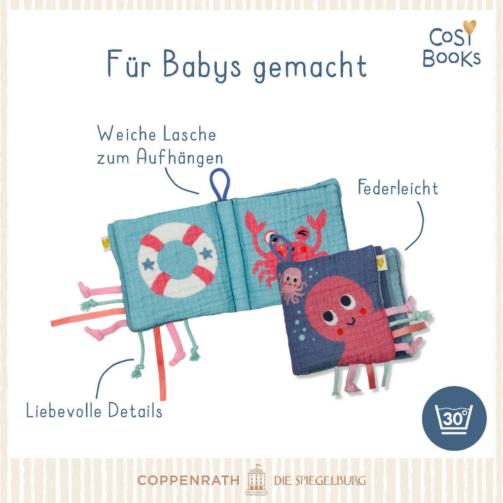 Weitere Ansicht: CosyBooks: Babys Laschenbuch Meer