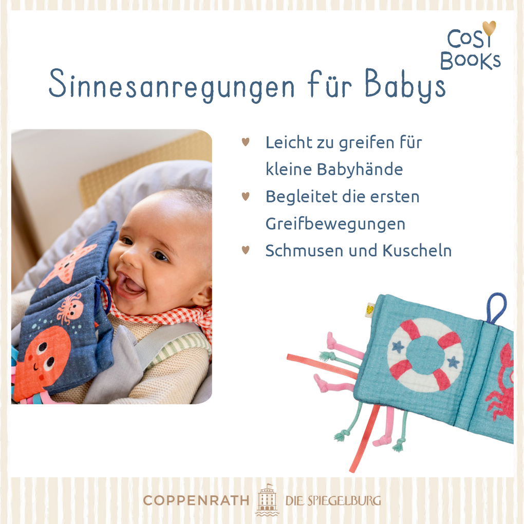 Weitere Ansicht: CosyBooks: Babys Laschenbuch Meer