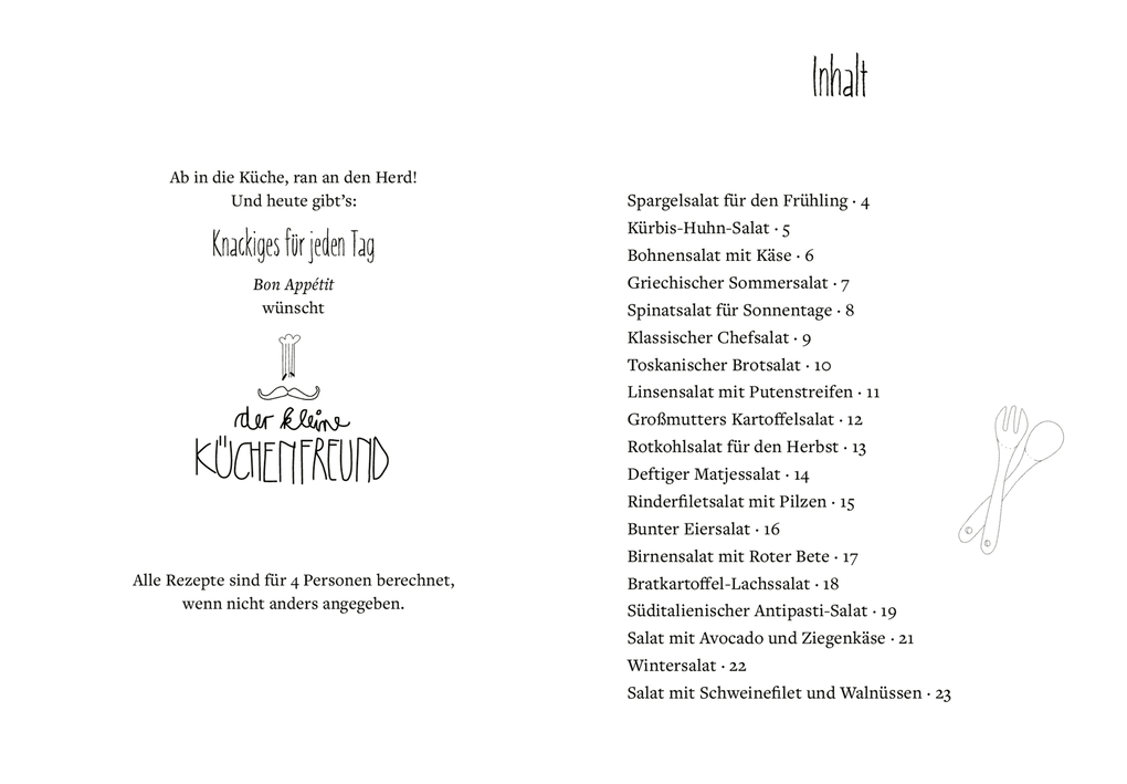 Weitere Ansicht: Da haben wir den Salat