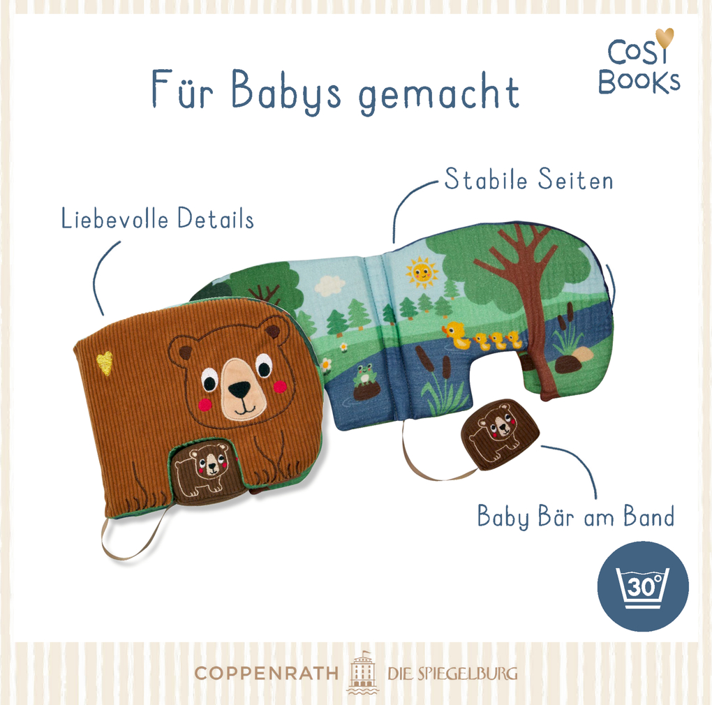 Weitere Ansicht: CosyBooks: Babys Spielbuch Kleiner Bär