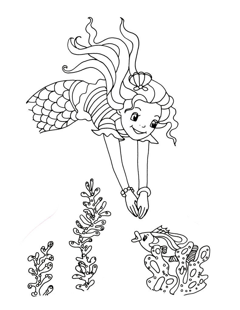 Weitere Ansicht: Meereszauber-Malblock