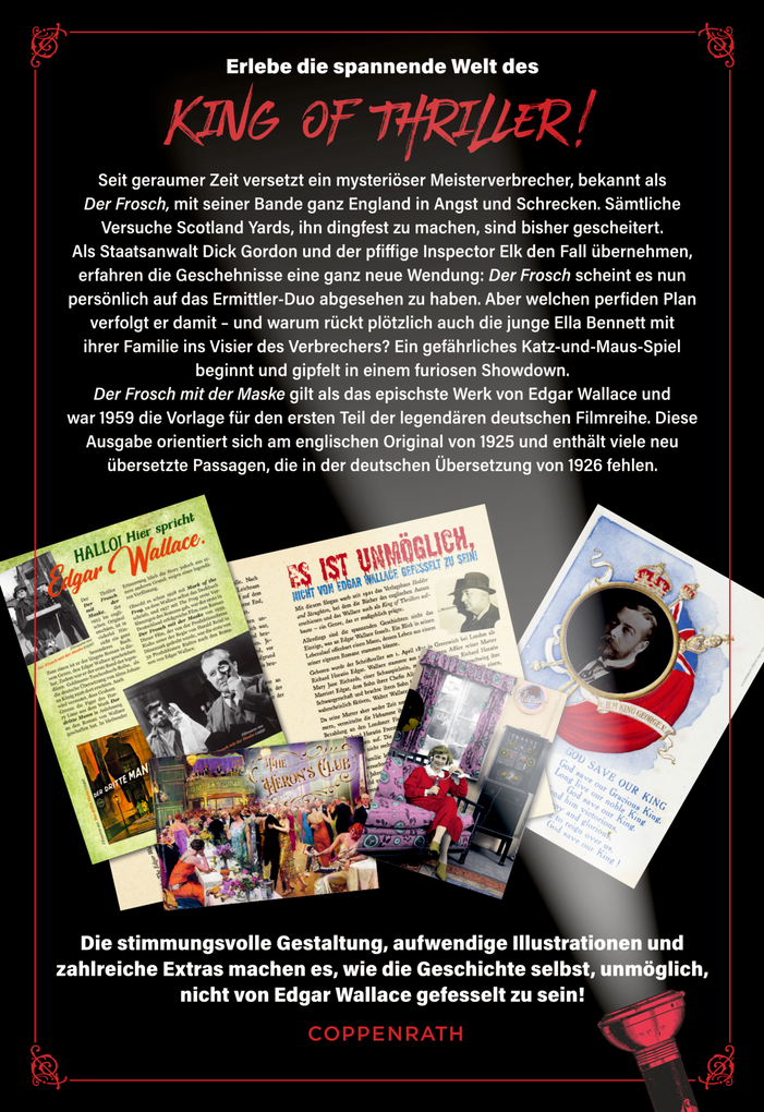 Weitere Ansicht: Der Frosch mit der Maske | Edgar Wallace