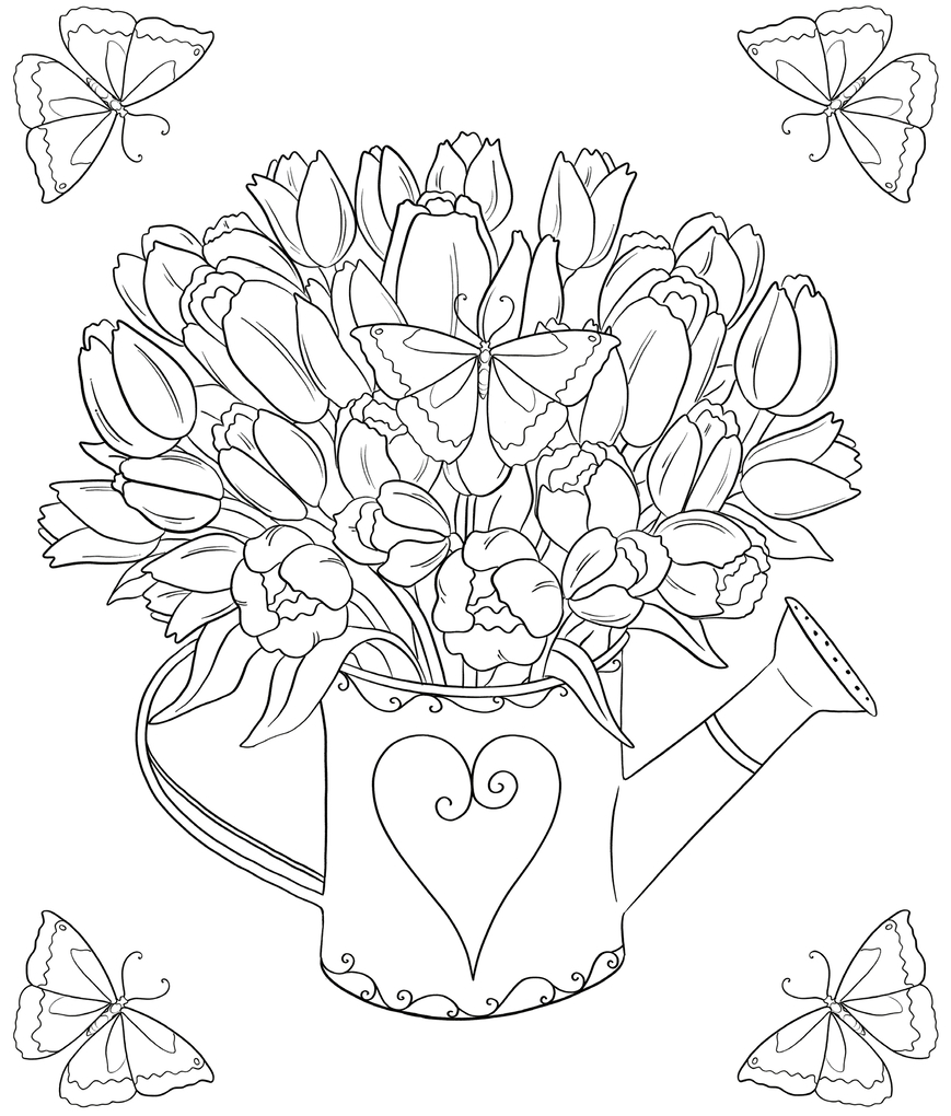 Weitere Ansicht: Metallic-Malen Garden Glory