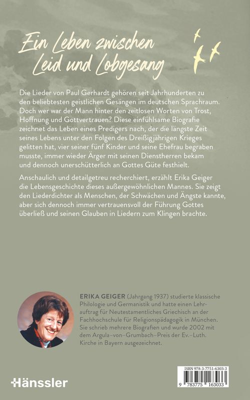 Weitere Ansicht: Du, meine Seele, singe | Erika Geiger