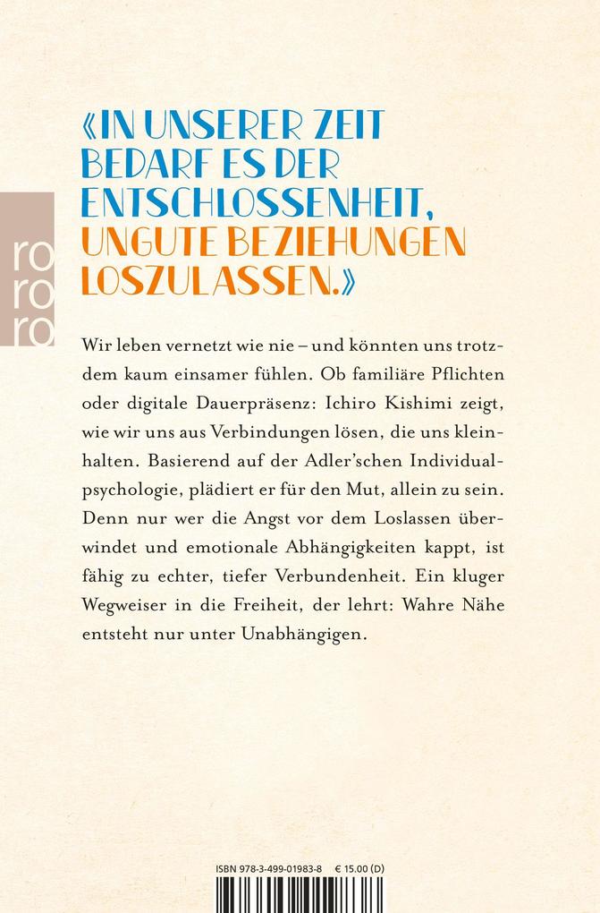 Weitere Ansicht: Du darfst loslassen, was dir nicht guttut | Ichiro Kishimi