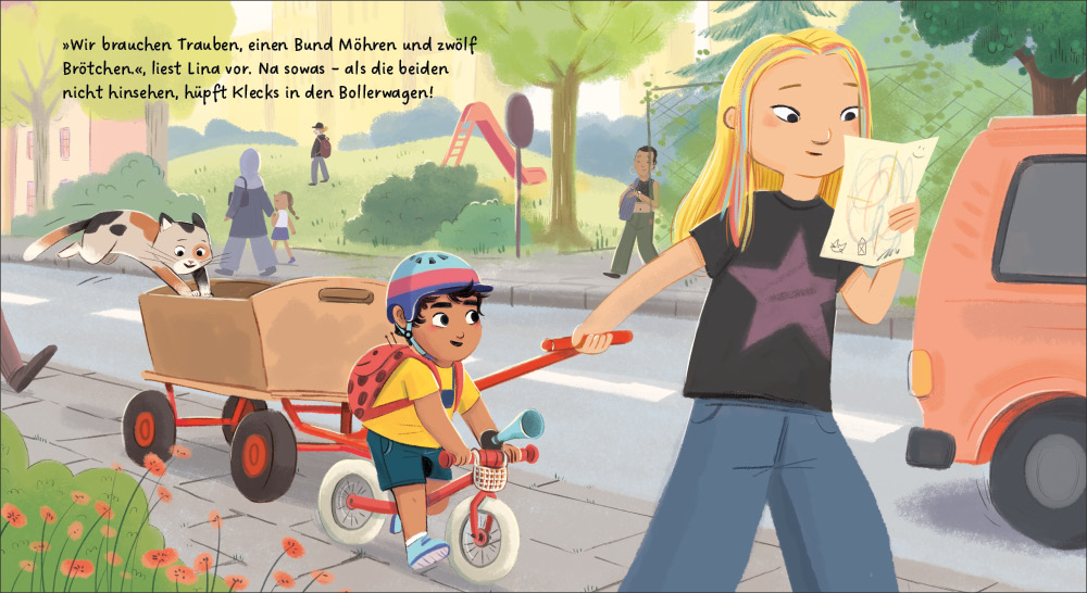 Weitere Ansicht: Carli und Klecks gehen auf den Markt | Lisa Hänsch