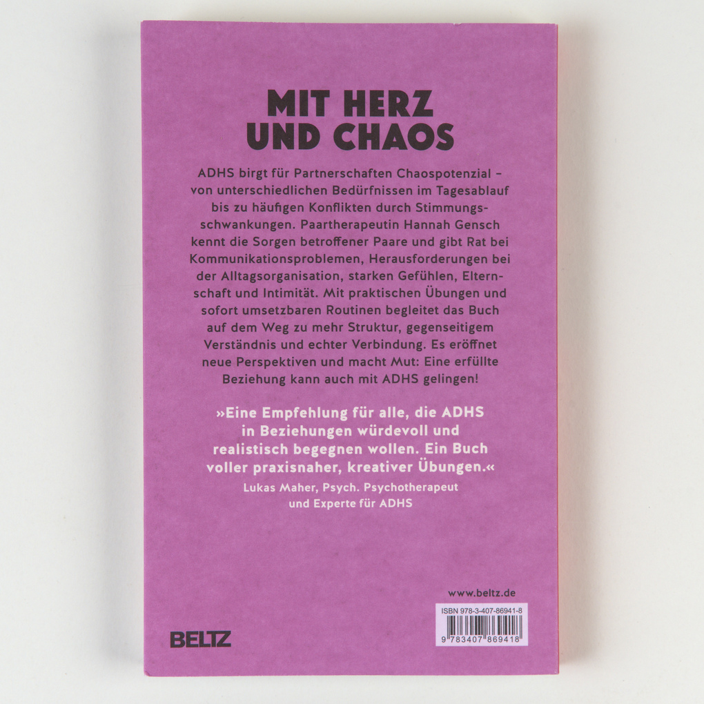 Weitere Ansicht: ADHS in love | Hannah Gensch