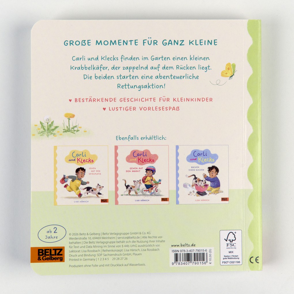 Weitere Ansicht: Carli und Klecks retten einen Käfer | Lisa Hänsch