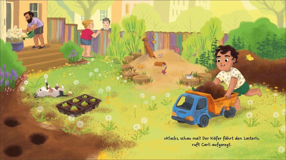 Weitere Ansicht: Carli und Klecks retten einen Käfer | Lisa Hänsch