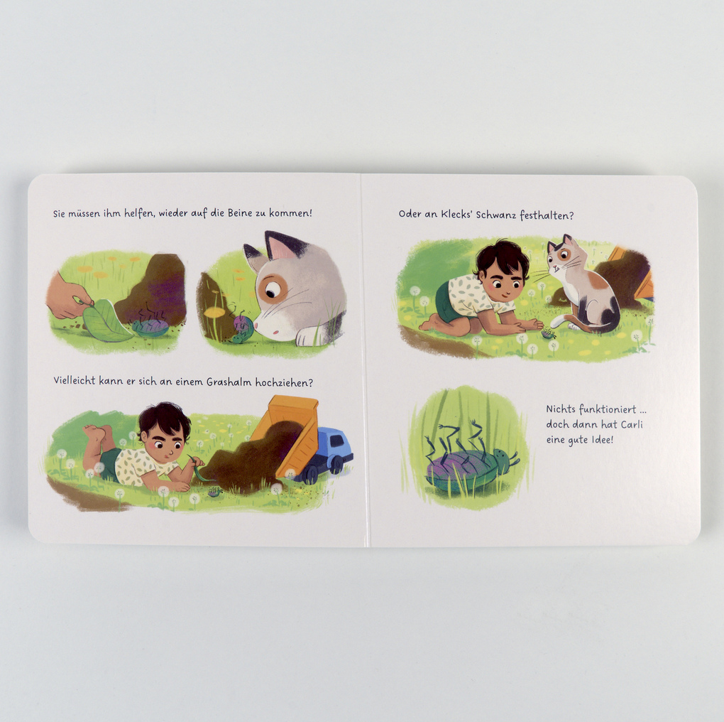 Weitere Ansicht: Carli und Klecks retten einen Käfer | Lisa Hänsch