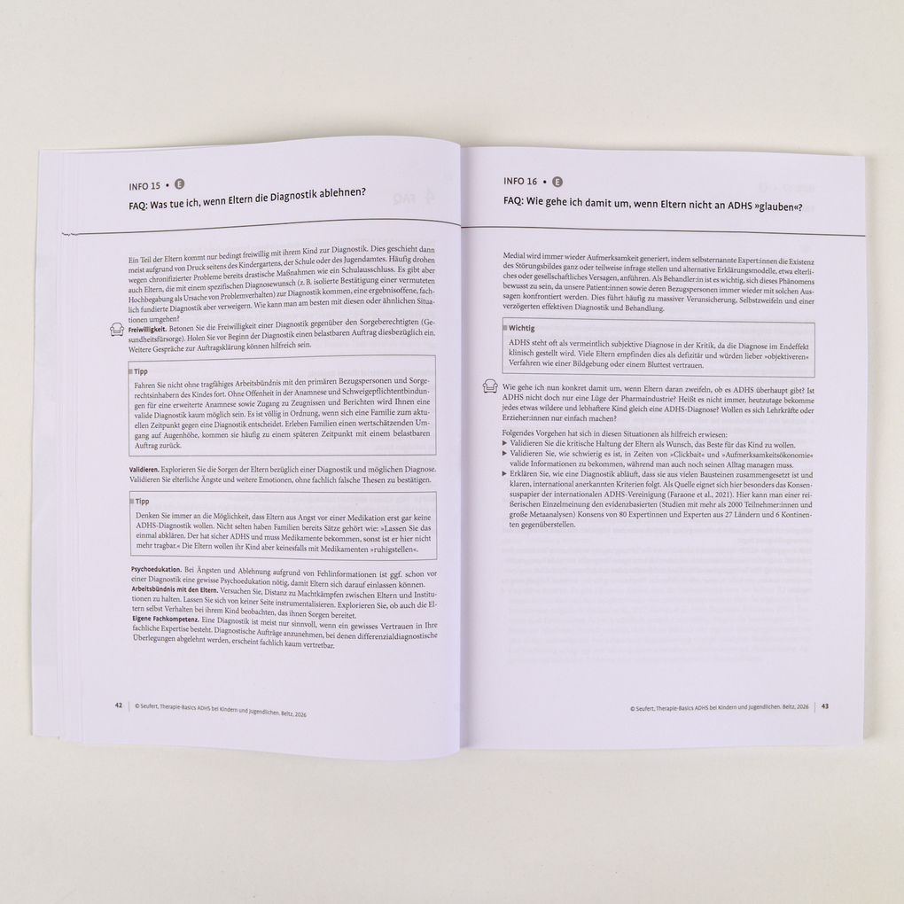 Weitere Ansicht: Therapie-Basics ADHS bei Kindern und Jugendlichen | Claire Seufert