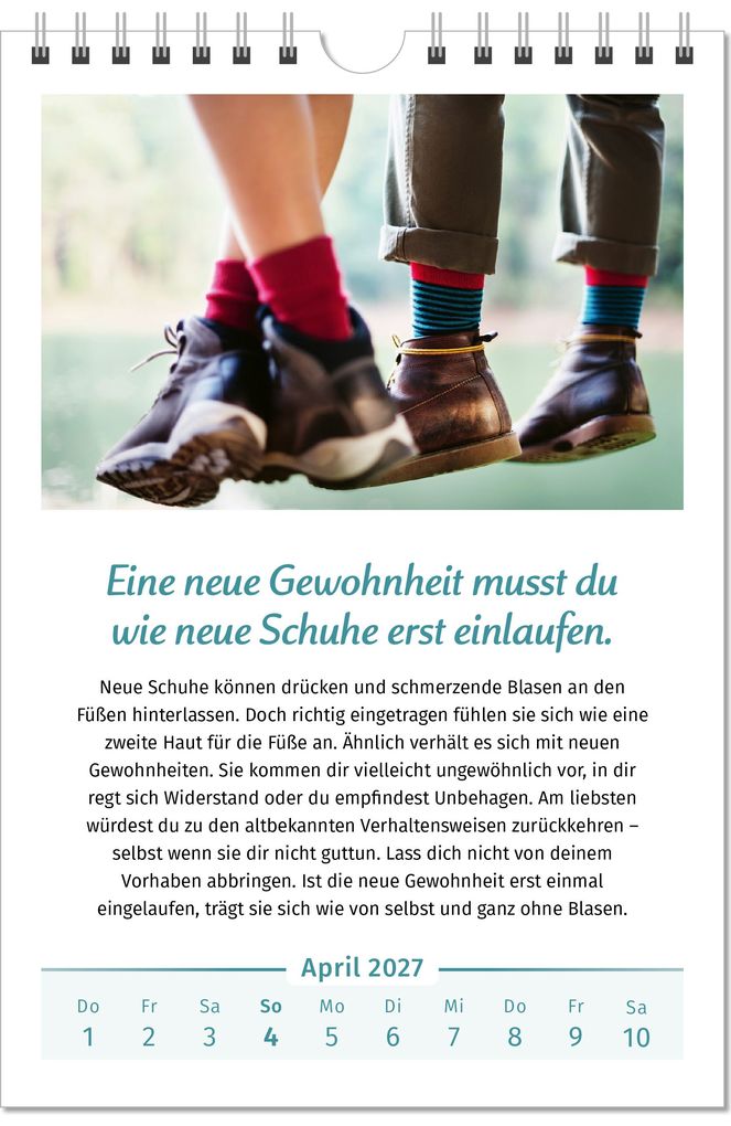 Weitere Ansicht: Der Lebensfreude-Kalender 2027 im Großformat | Doris Wolf, Rolf Merkle, Maja Günther