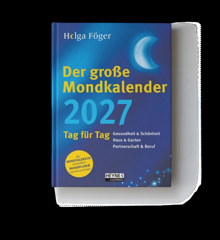 Weitere Ansicht: Der große Mondkalender 2027 | Helga Föger