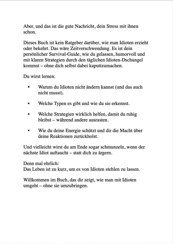 Weitere Ansicht: WIE MAN MIT IDIOTEN UMGEHT