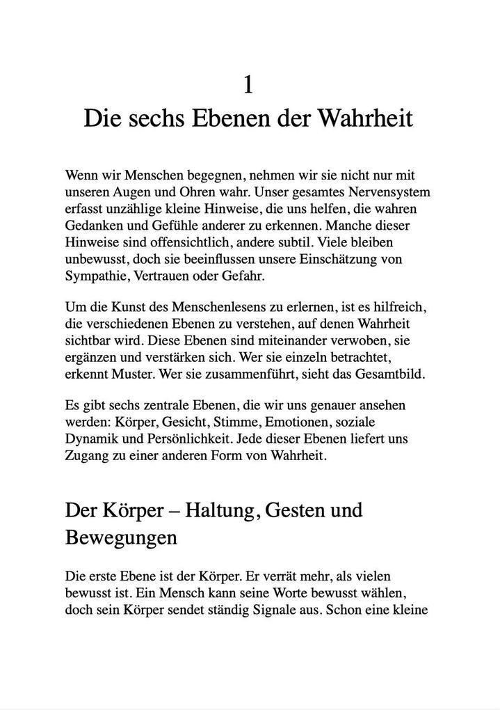 Weitere Ansicht: DIE KUNST DES MENSCHENLESENS