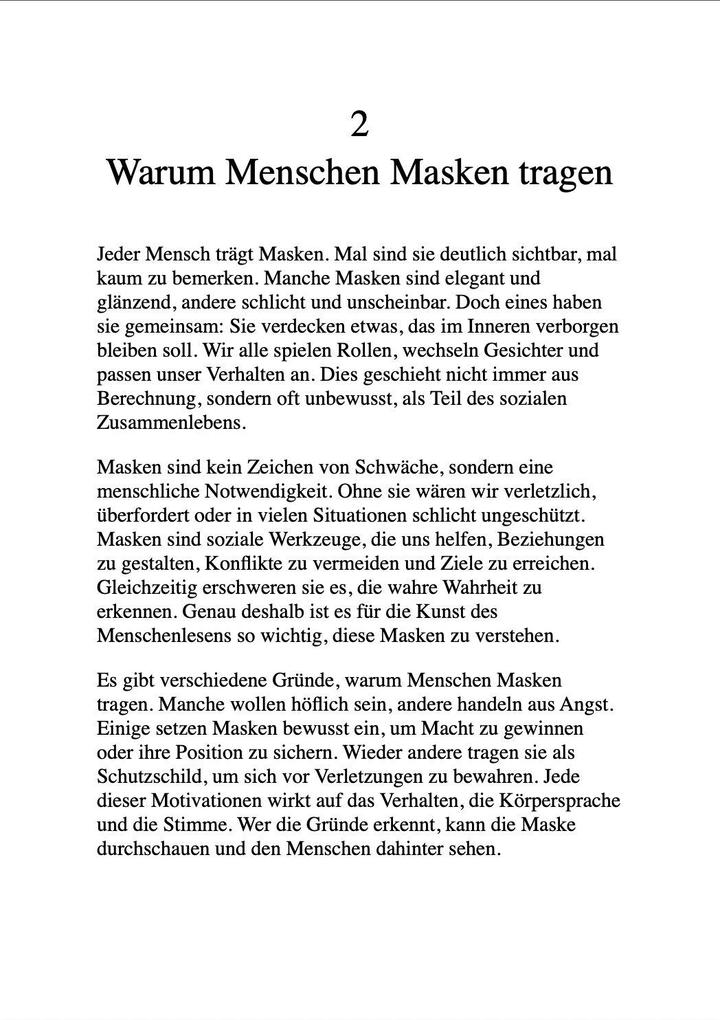 Weitere Ansicht: DIE KUNST DES MENSCHENLESENS