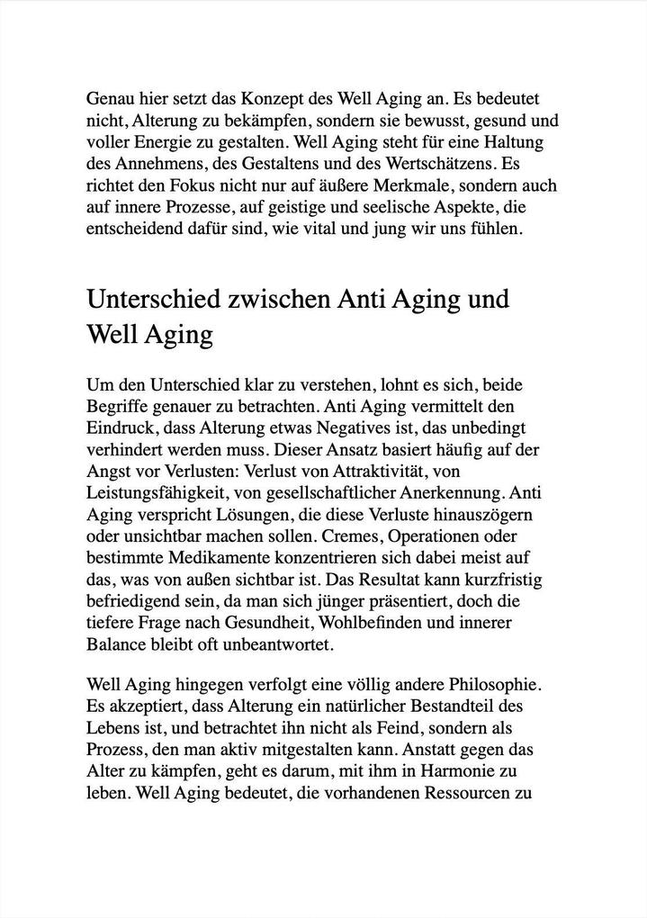 Weitere Ansicht: DAS WELL-AGING GEHEIMNIS