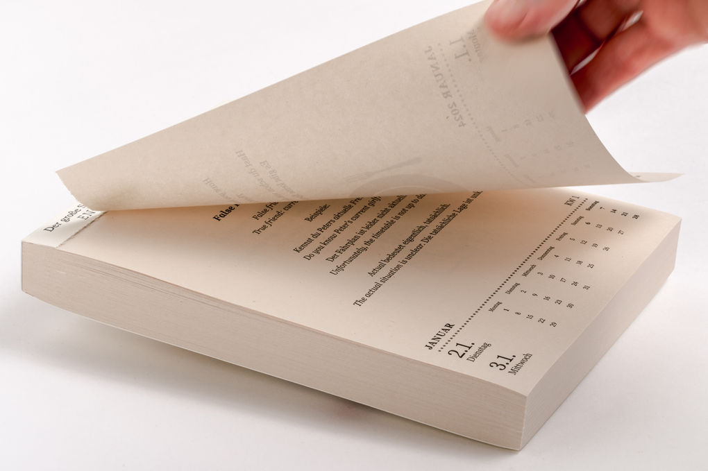 Weitere Ansicht: Der große Sprachkalender Englisch 2027 | Birgit Adam