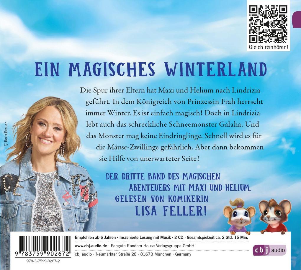 Weitere Ansicht: Maxi & Helium - Abenteuer in Lindrizia | Camilla Brinck