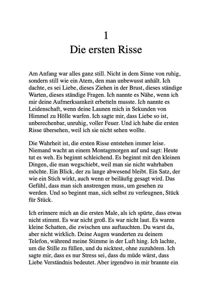 Weitere Ansicht: WENN ES WEH TUT, IST ES KEINE LIEBE!