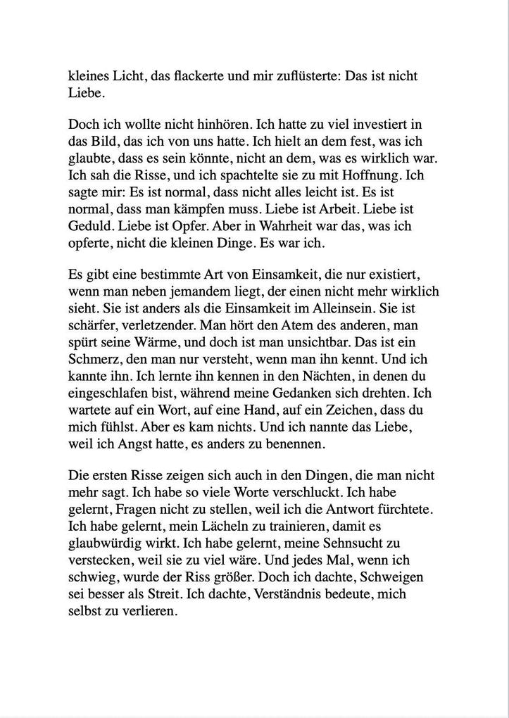 Weitere Ansicht: WENN ES WEH TUT, IST ES KEINE LIEBE!