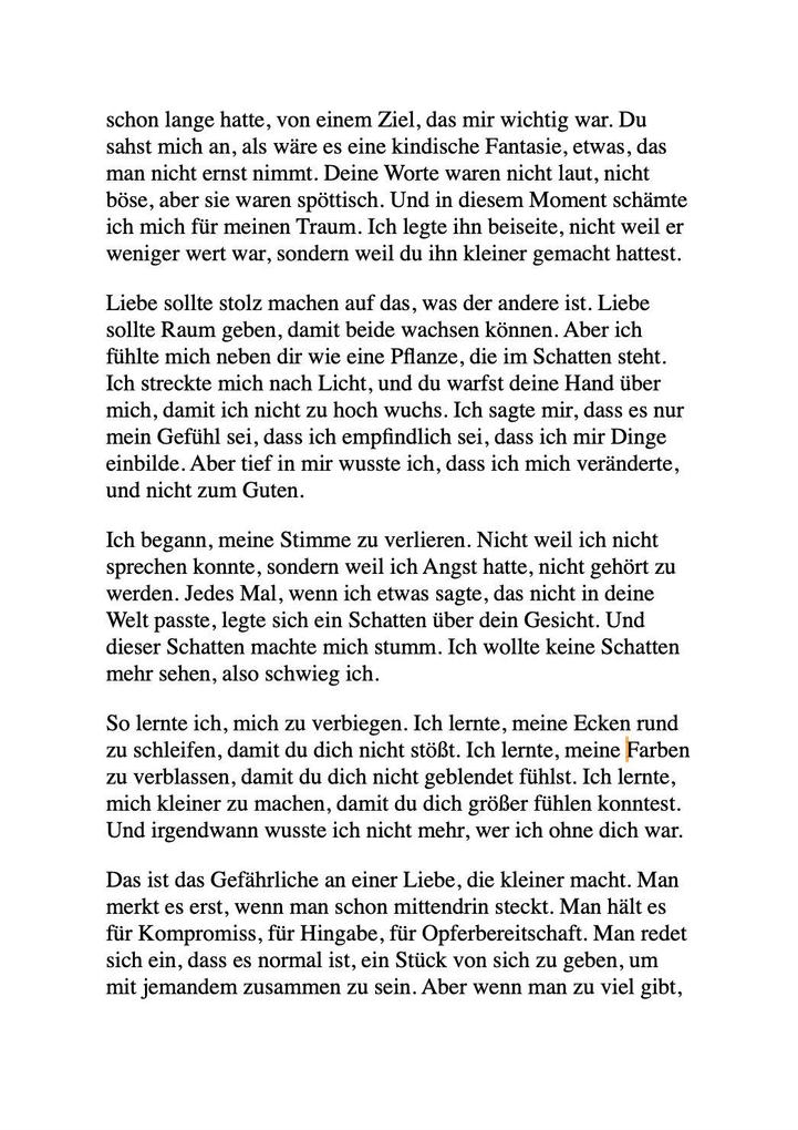 Weitere Ansicht: WENN ES WEH TUT, IST ES KEINE LIEBE!