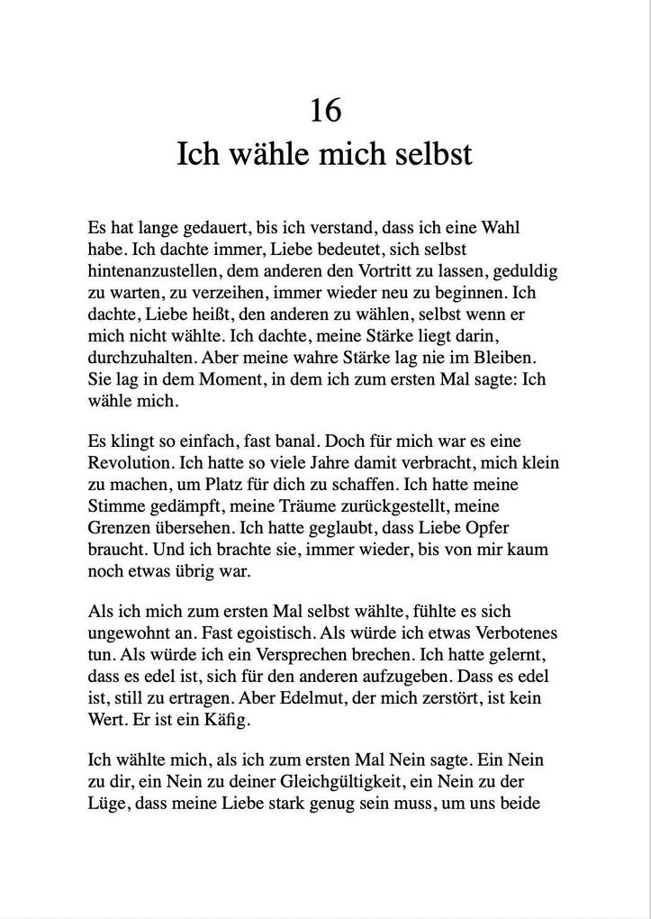 Weitere Ansicht: WENN ES WEH TUT, IST ES KEINE LIEBE!