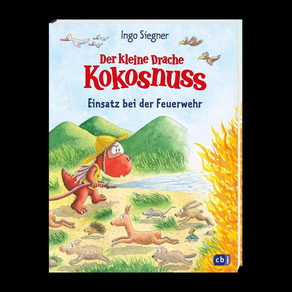 Weitere Ansicht: Der kleine Drache Kokosnuss - Einsatz bei der Feuerwehr | Ingo Siegner
