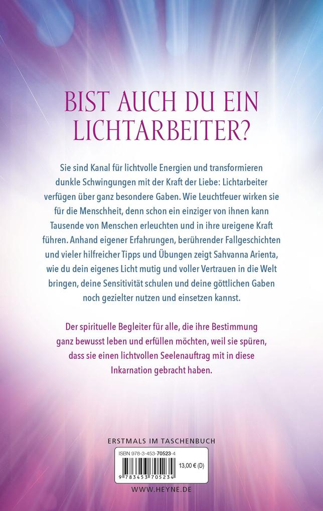 Weitere Ansicht: Lichtarbeiter | Sahvanna Arienta
