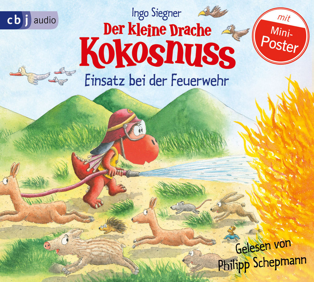 Weitere Ansicht: Der kleine Drache Kokosnuss - Einsatz bei der Feuerwehr | Ingo Siegner