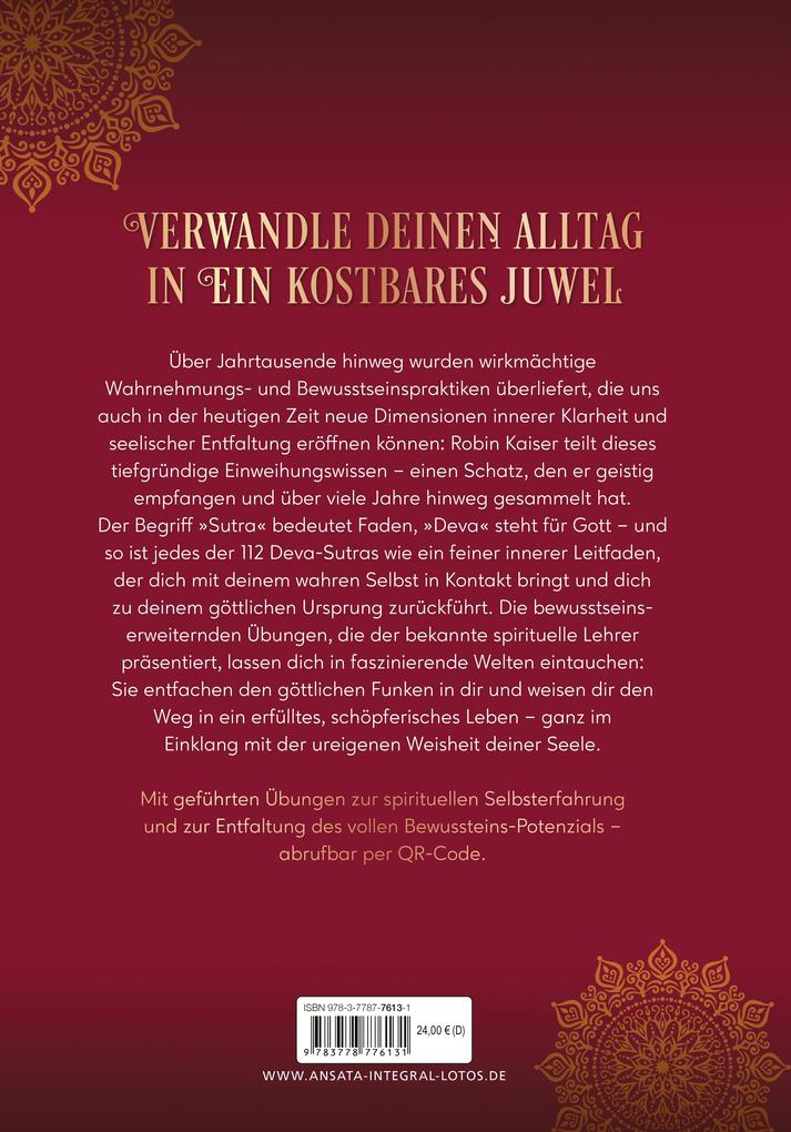 Weitere Ansicht: Deva Sutra. Erwecke deine göttliche Schöpferkraft | Robin Kaiser