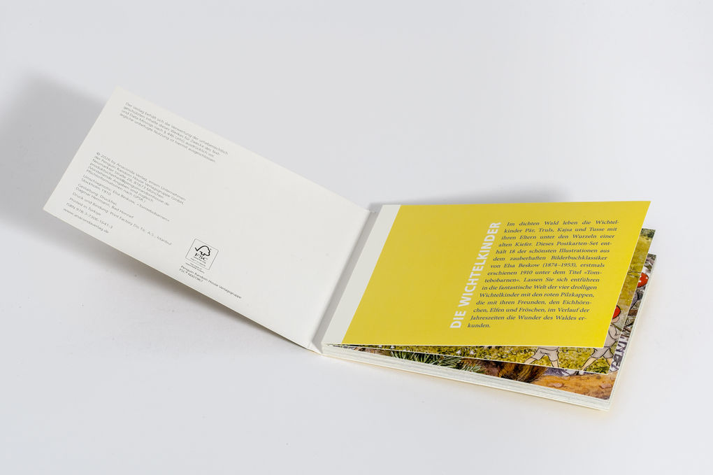 Weitere Ansicht: Postkarten-Set Wichtelkinder