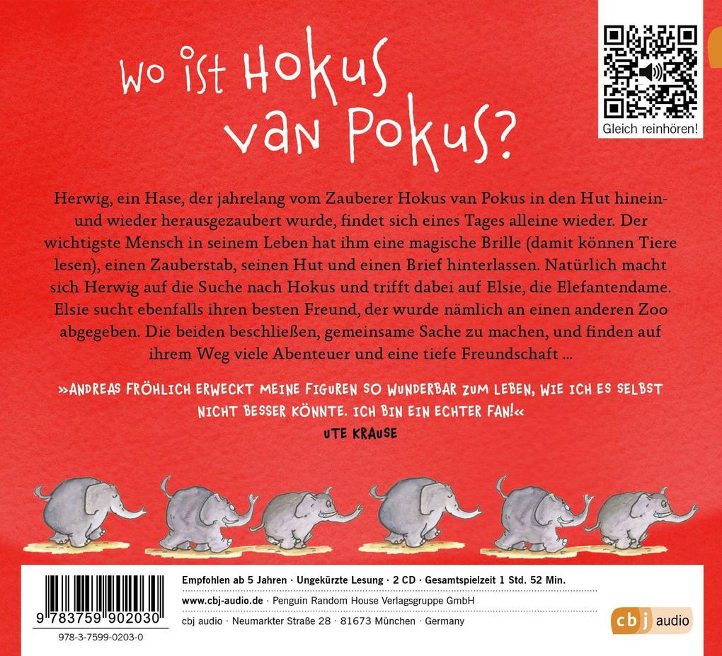 Weitere Ansicht: Herwig und Elsie - Wo ist der große Zauberer? | Ute Krause