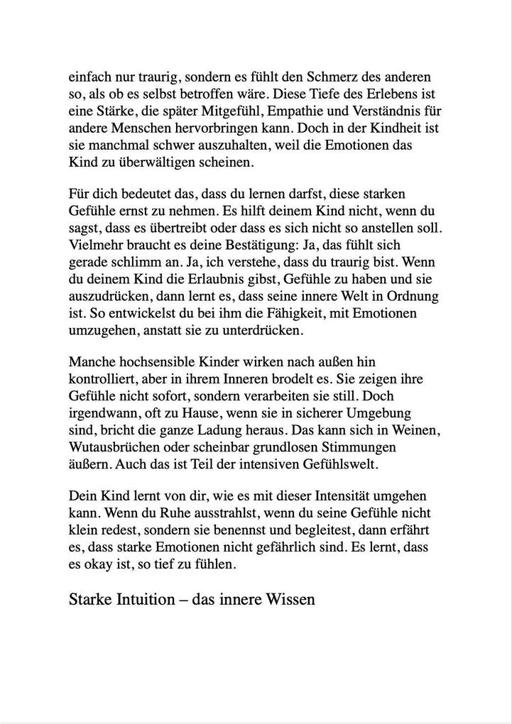 Weitere Ansicht: DAS GESCHENK DER HOCHSENSIBILITÄT