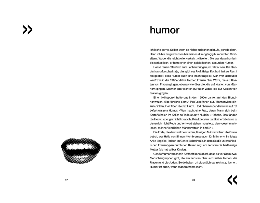 Weitere Ansicht: Feminismus pur. 99 Worte. | Alice Schwarzer