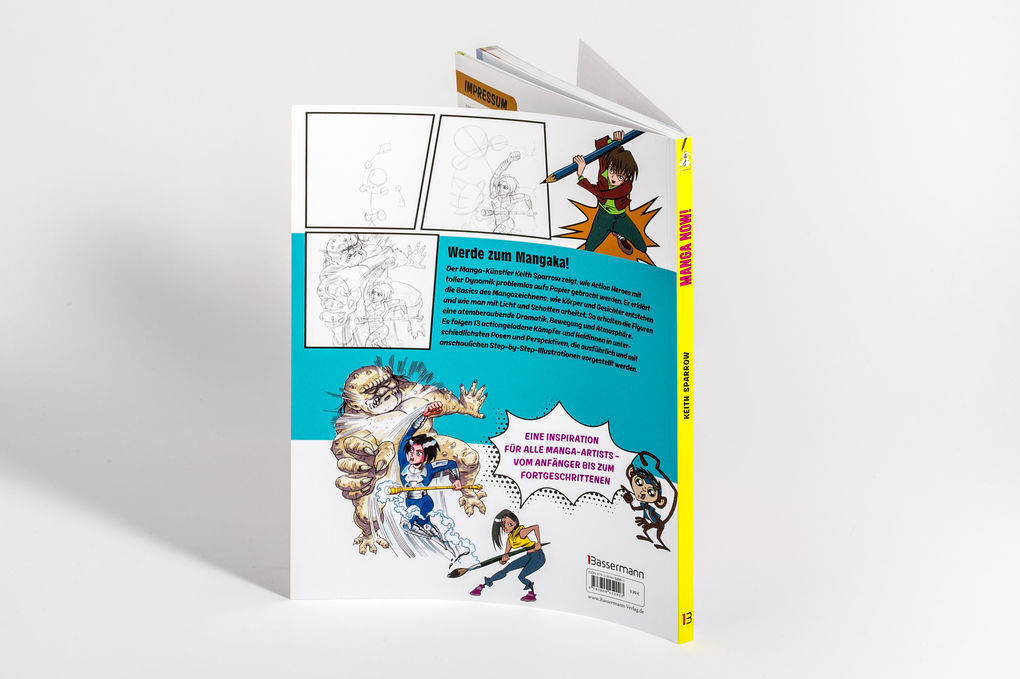 Weitere Ansicht: Manga Now! - Action-Helden zeichnen - ganz einfach | Keith Sparrow