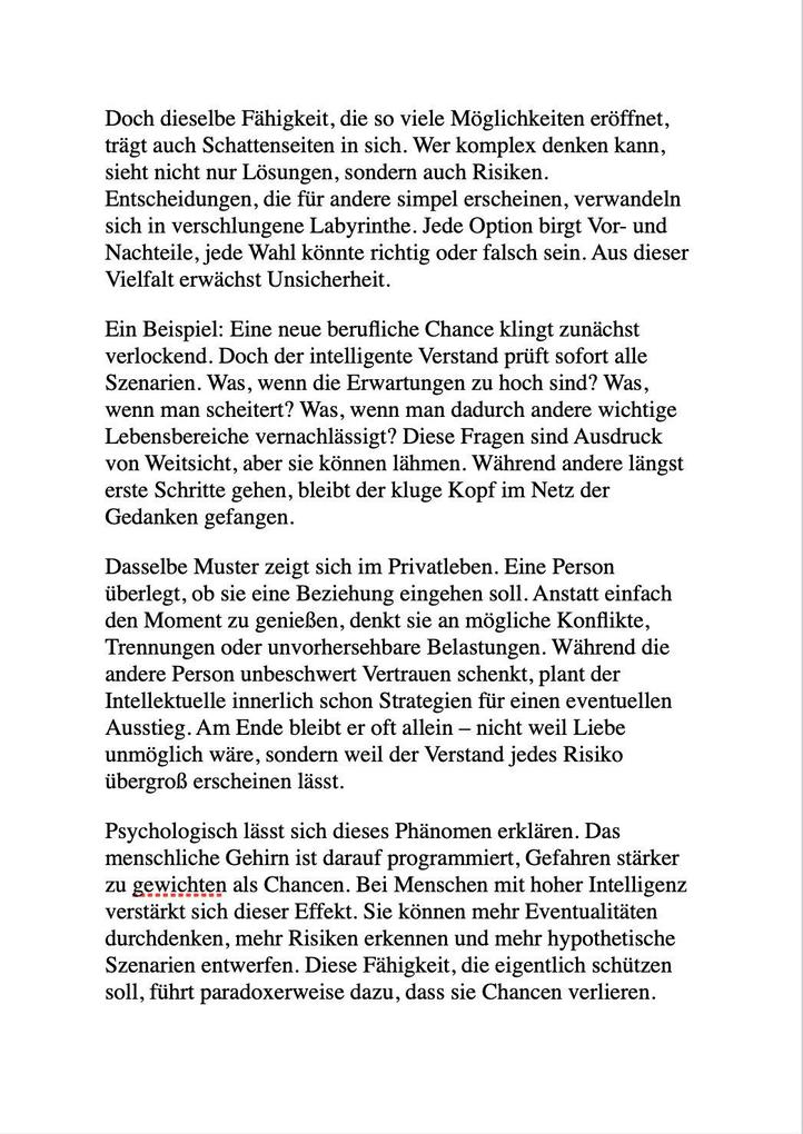 Weitere Ansicht: WARUM INTELLIGENTE MENSCHEN SICH SELBST SABOTIEREN