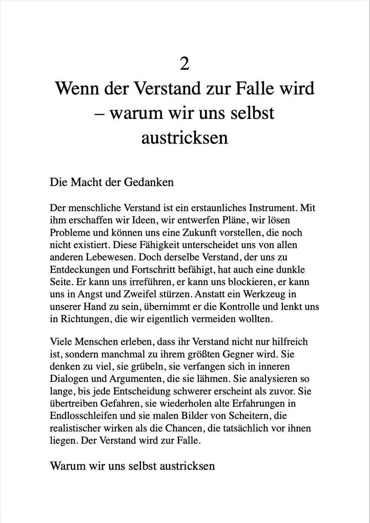 Weitere Ansicht: WARUM INTELLIGENTE MENSCHEN SICH SELBST SABOTIEREN